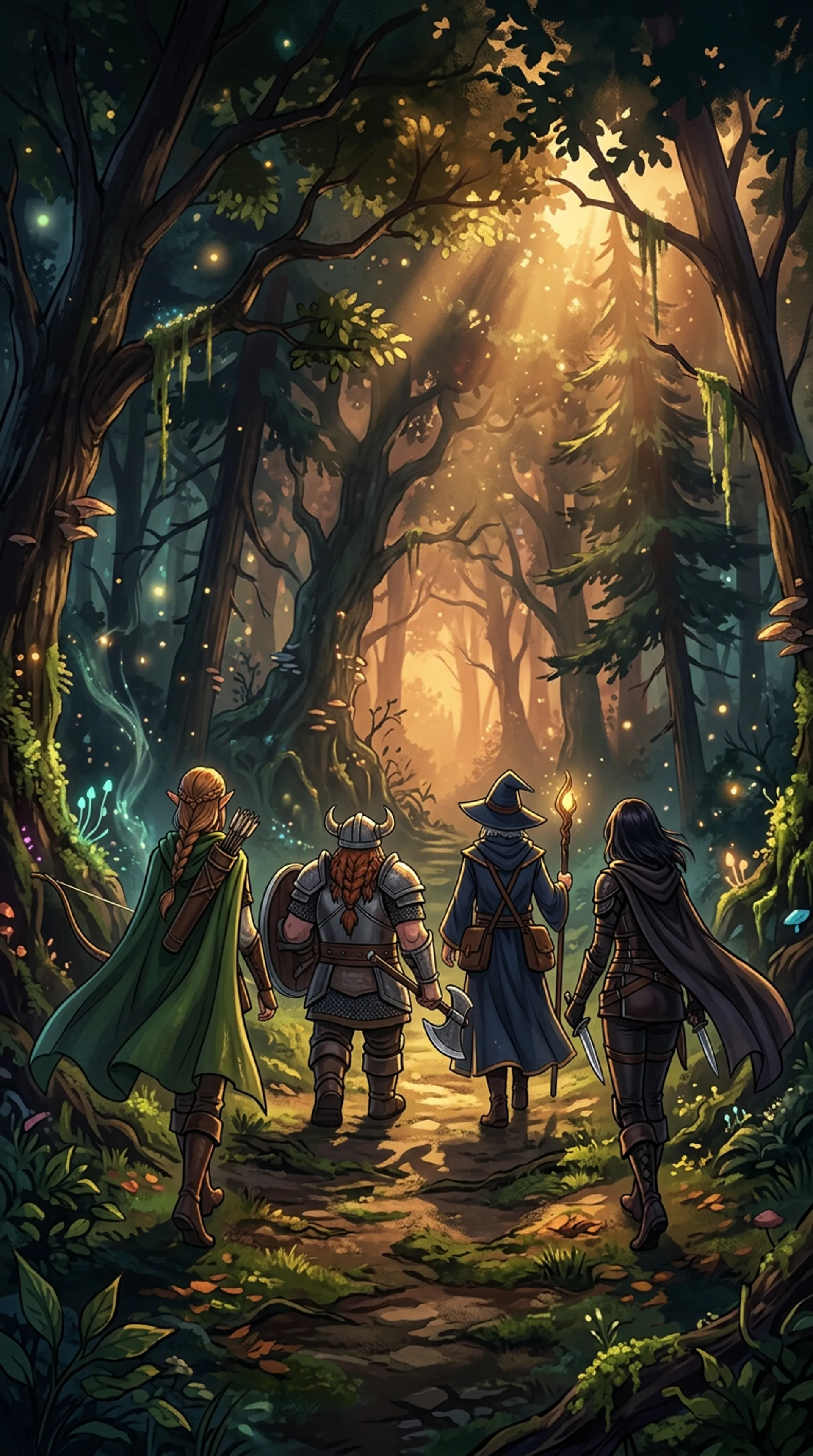 キャラクターとの冒険